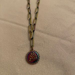 Brand new. Melania Clara necklace. Multi color